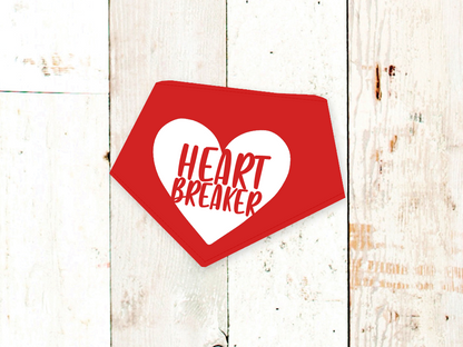 "Heart Breaker" Dog Bandana