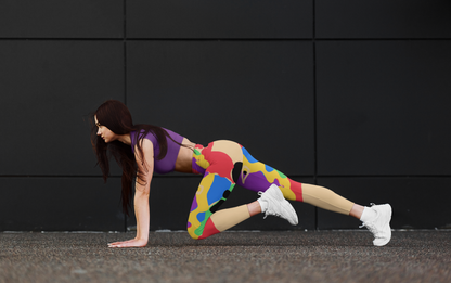 The Heart Con Leche Yoga Leggings