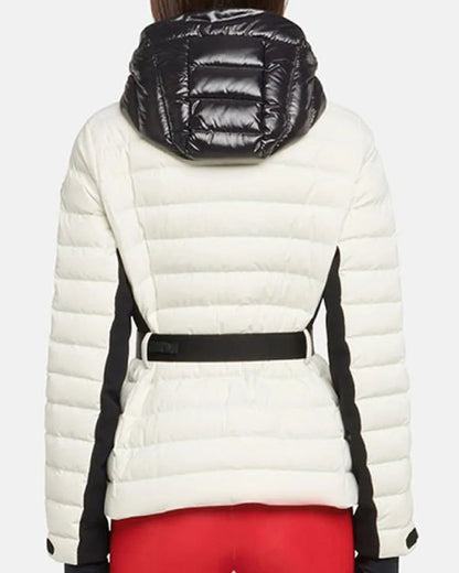 Heart Of Stone 2023 Gal Gadot White Puffer Jacket
