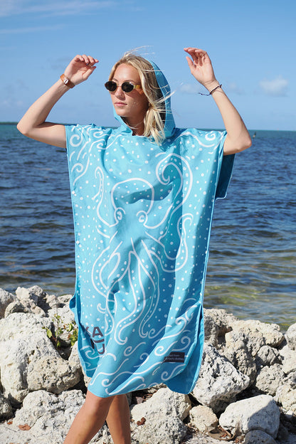 He'e - Octopus Towel Poncho (Regular)