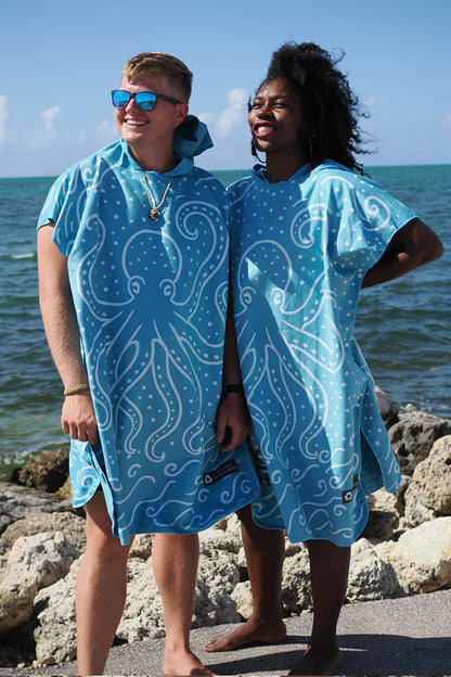 He'e - Octopus Towel Poncho (Regular)
