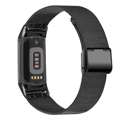 Fitbit Charge 5 6 Metal Band - Sleek Modern Design