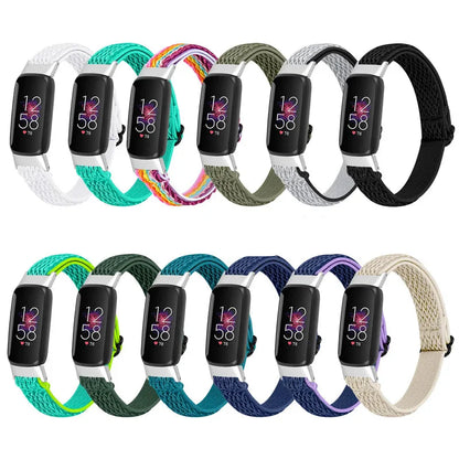 Fitbit Luxe Elastic Nylon Band - Braided and Comfortable