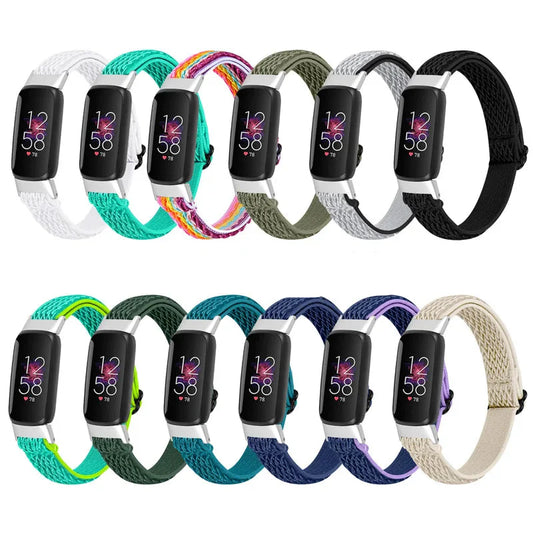 Fitbit Luxe Elastic Nylon Band - Braided and Comfortable