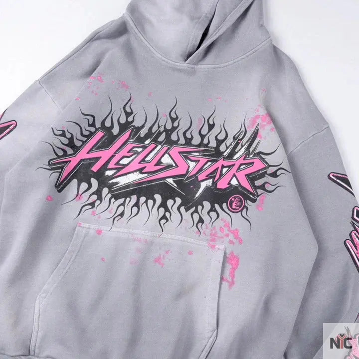 Hellstar Brainwashed Hoodies Without Brain