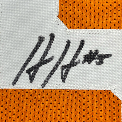 Framed Autographed/Signed Hendon Hooker 35x39 Tennessee Orange College Football Jersey PSA/DNA COA