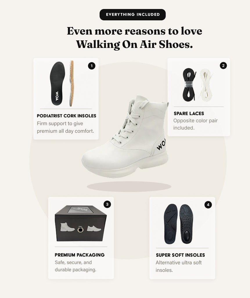 All White All-Day WOA Boot