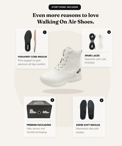 All White All-Day WOA Boot