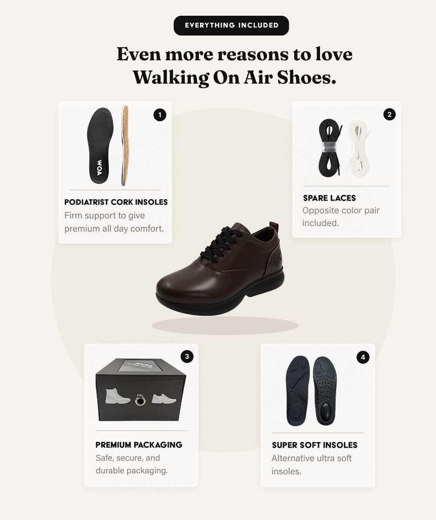 Brown & Black All-Day WOA Dress Sneaker