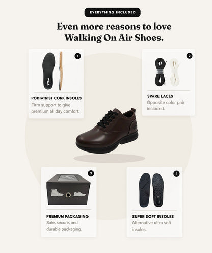 Brown & Black All-Day WOA Dress Sneaker