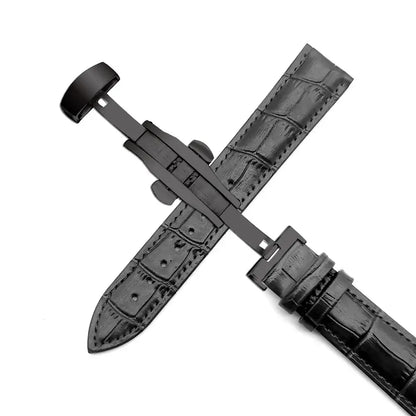 Samsung Galaxy Watch Leather Strap - Premium Classic Design