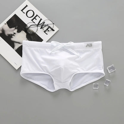 Addicted Solid Swim Trunks