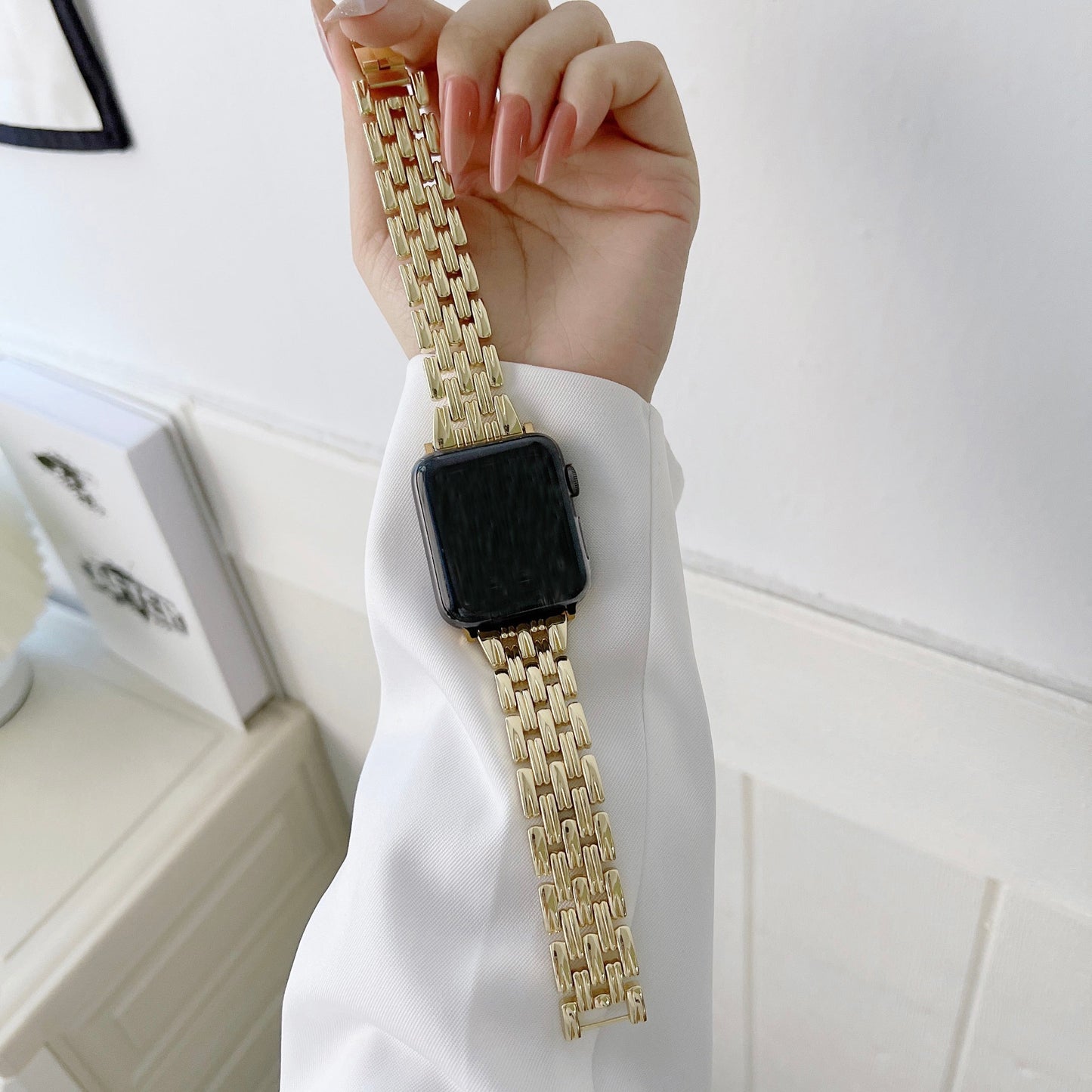 Apple Watch Steel Luxury Strap Series 11/10/9/8/7/6/5/4/ SE / Ultra 1/2/3