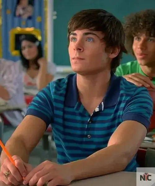 High School Mu­si­cal 2 Striped Po­lo T-Shirt