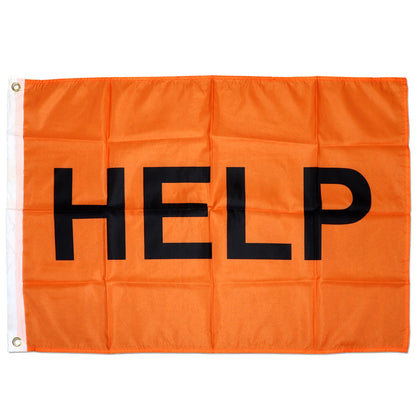 Emergency Help Flag | High Visibility Distress Signal Flag