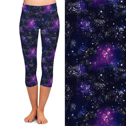 Galaxy Leggings - Nebula, Stars, Full Length