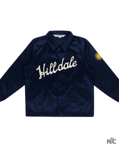 Hilldale Daisies Satin Windbreaker