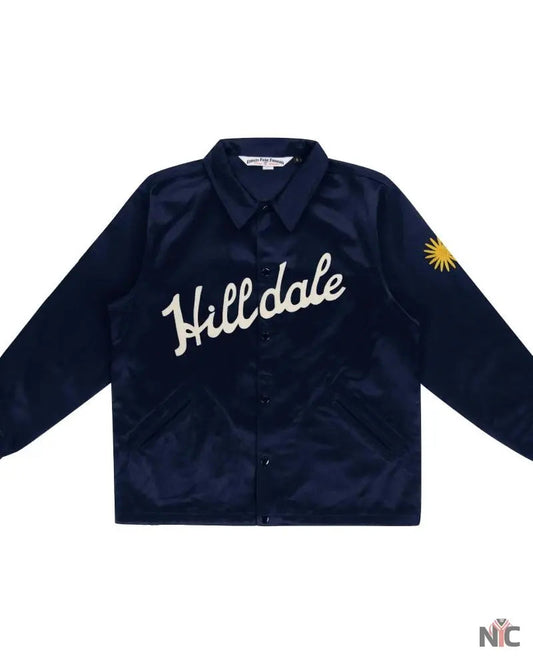 Hilldale Daisies Satin Windbreaker