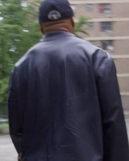 Hip Hop Was Born Here LL Cool J Blue Leather Jacket