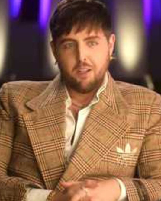 Hitmakers 2025 James Abrahart Brown Check Blazer