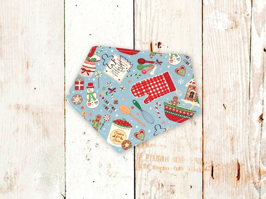 "Holiday Baking" Dog Bandana