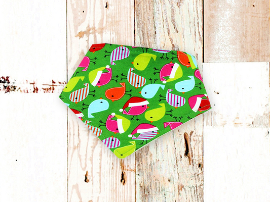 "Holiday Birds" Dog Bandana
