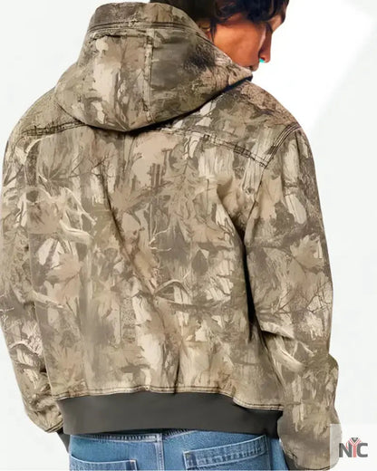 Hollister Camo Hooded Jacket
