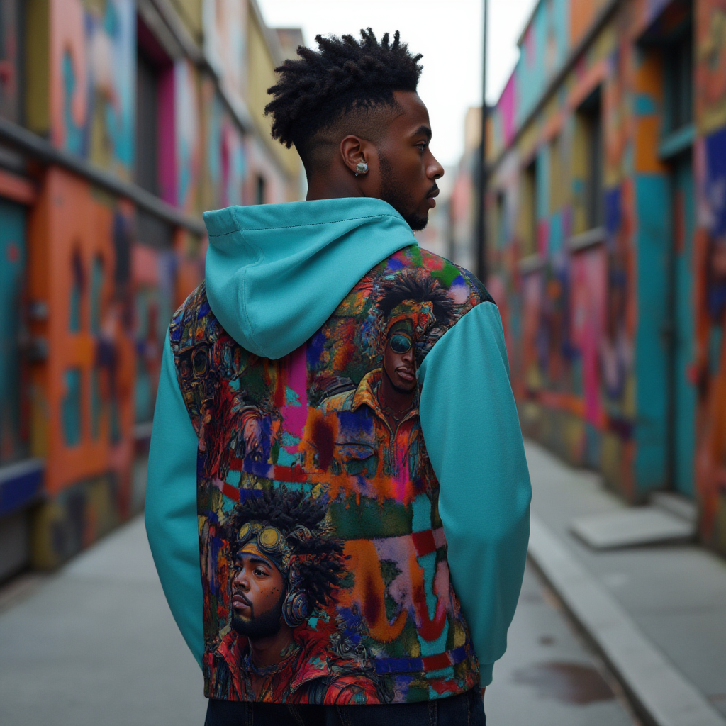 Hood Politics Anime Unisex zip hoodie