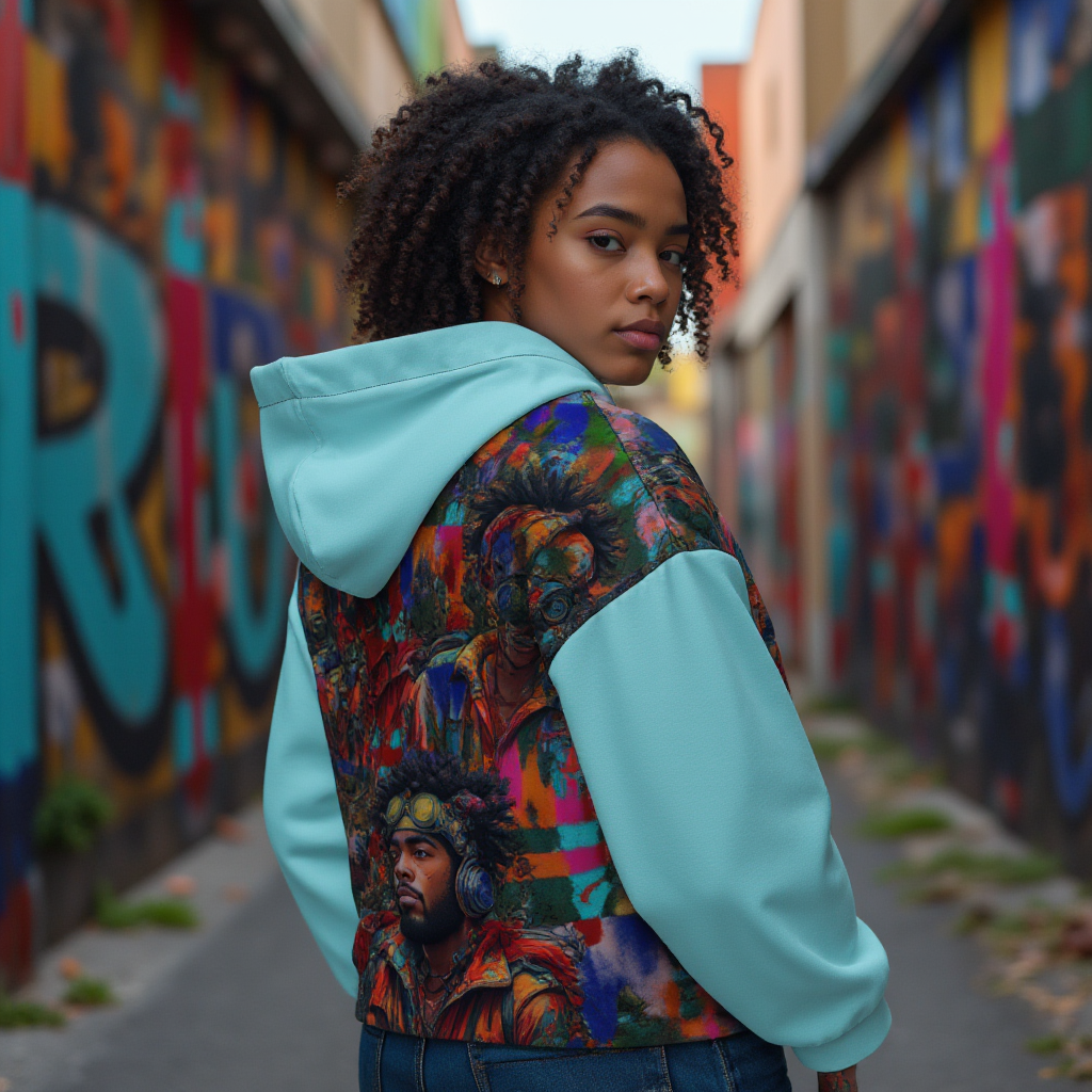 Hood Politics Anime Unisex zip hoodie