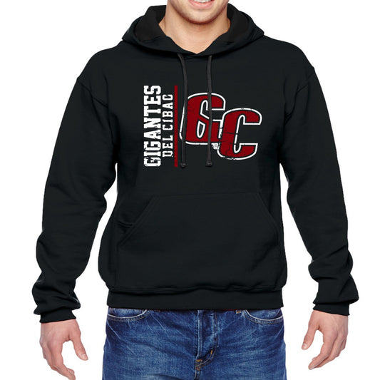 Gigantes del Cibao "GC" Vintage Hoodie District | LIDOM Baseball Sweatshirt