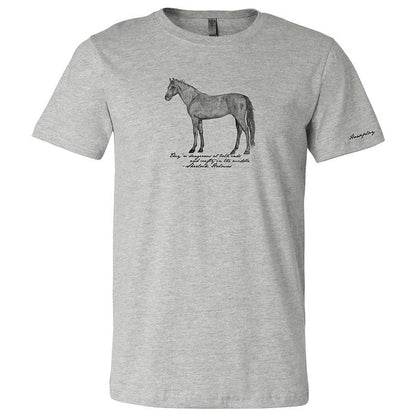 Horses According to Holmes Tee: Unisex
