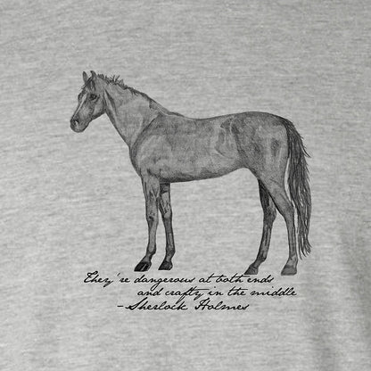 Horses According to Holmes Tee: Unisex