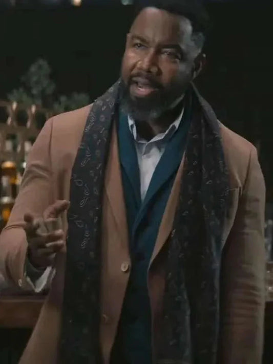 Michael Jai White Hostile Takeover Brown Blazer