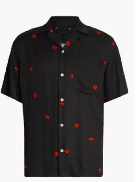 Hot Ones S27 Aaron Paul Poppies Floral Print Shirt