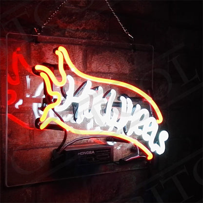 Hot Wheels Neon Sign