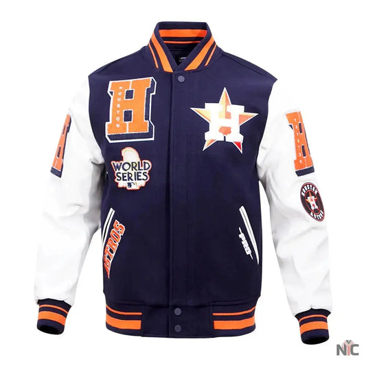 Houston Astros Mashup Varsity Jacket