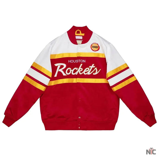 Houston Rockets Special Script Satin Jacket