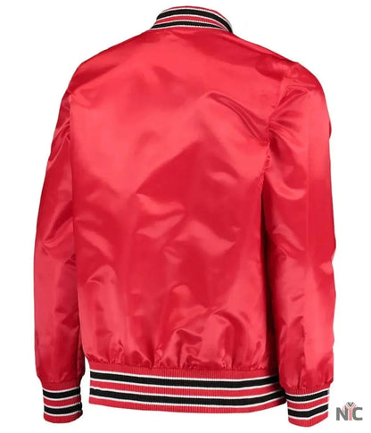 Houston Rockets The Diamond Classic Red Full-Snap Jacket