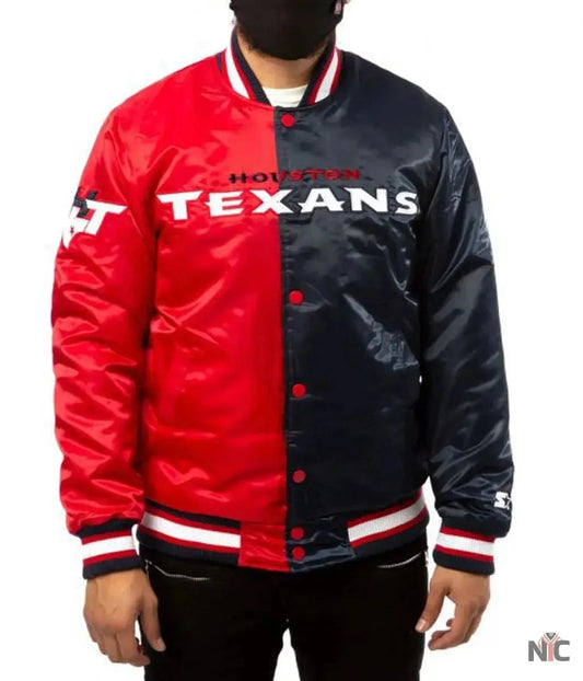 Houston Texans Starter Satin Jacket