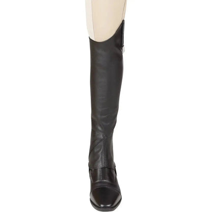 Huntley Equestrian Custom Fit Premium Leather Half Chaps