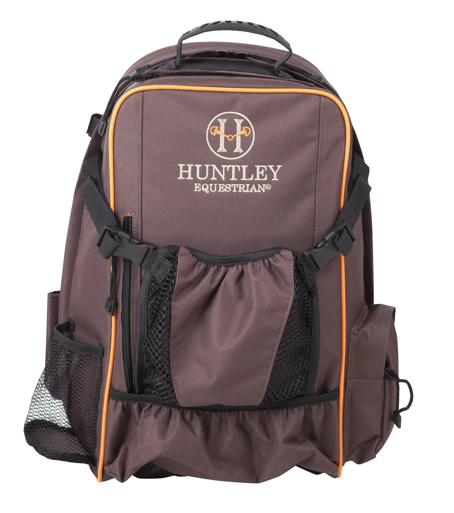 Huntley Equestrian Deluxe Equestrian Backpack, Brown