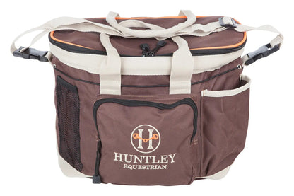 Huntley Equestrian Deluxe Grooming Bag, Brown