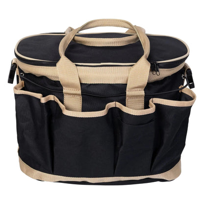 Huntley Equestrian Deluxe Grooming Bag, Brown