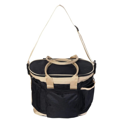 Huntley Equestrian Deluxe Grooming Bag, Brown