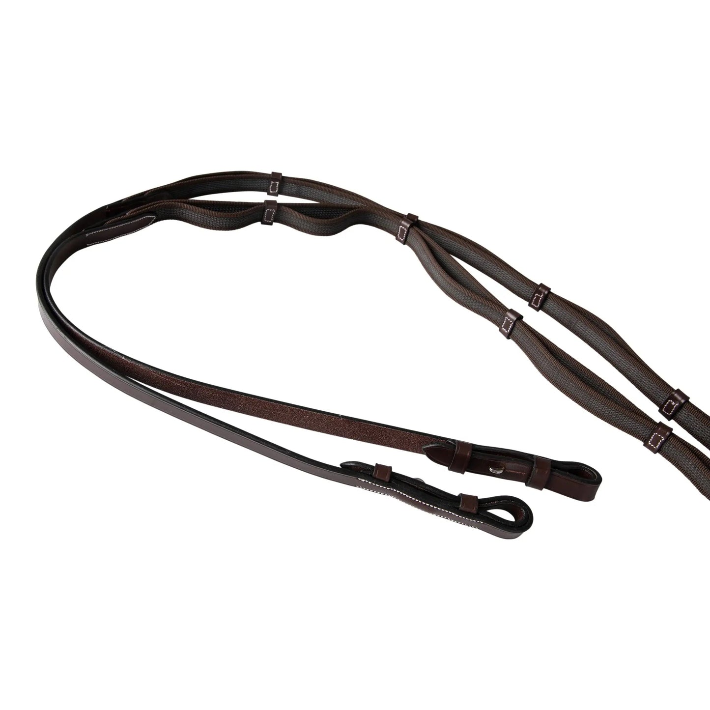Huntley Equestrian Double Layer Web Grip Reins