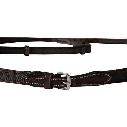 Huntley Equestrian Double Layer Web Grip Reins