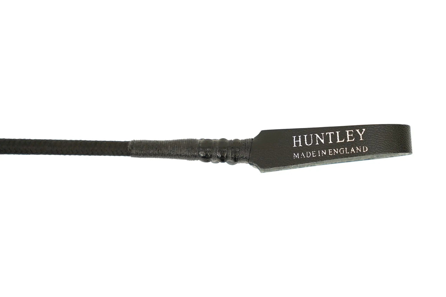 Huntley Equestrian English Riding Crop with Handle, 26" Inches, Black