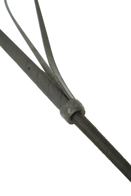 Huntley Equestrian English Riding Crop with Handle, 26" Inches, Black