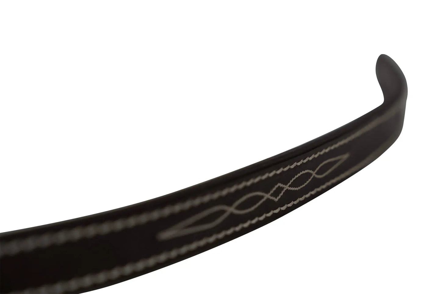 Huntley Equestrian Fancy Stitched Leather Pony Halter Replacement Crown