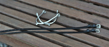 Huntley Equestrian Premium English Leather Spur Straps